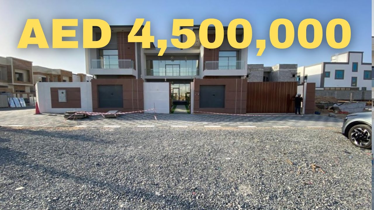 Private Pool Paradise 6 Bedroom Villa for Sale in Al Yasmeen Ajman