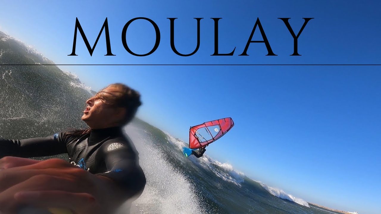 #6 - Windsurf, Session de DINGUE à Moulay Bouzerktoun 🇲🇦 - Je casse ma voile !!