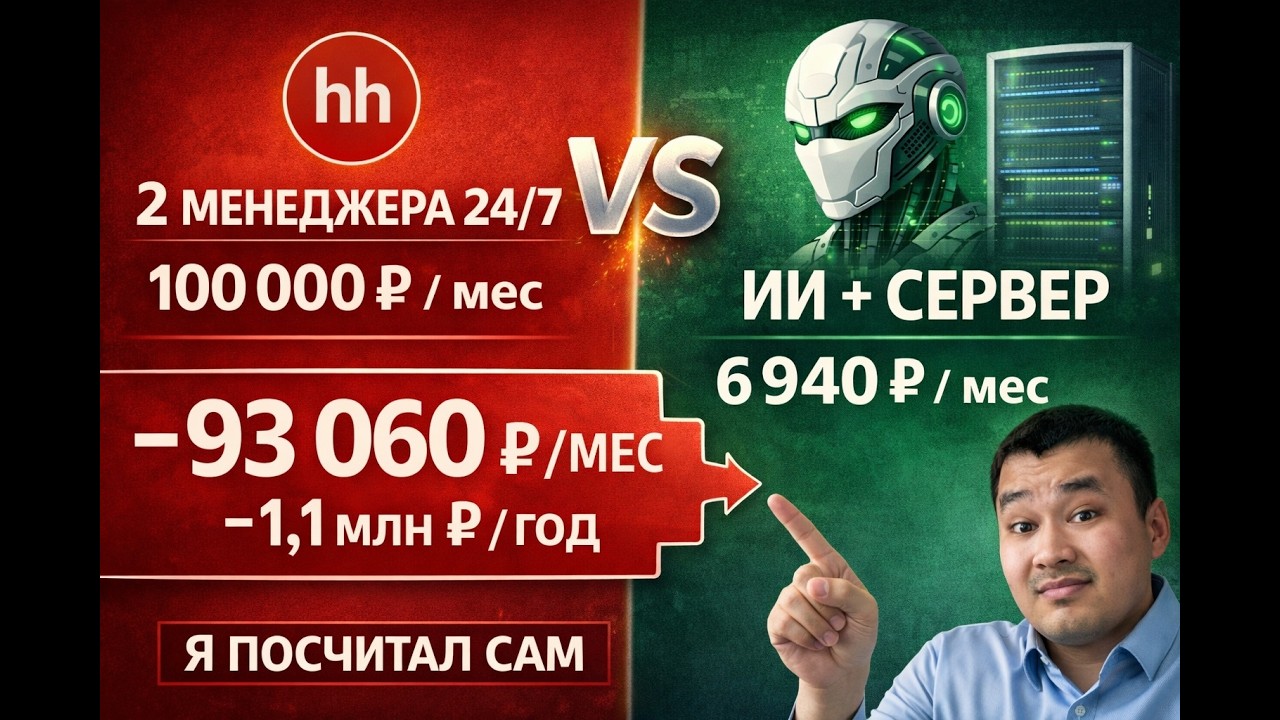 ИИ-продавец вместо менеджера: Сколько стоит 1 сообщение? Реальный расчет