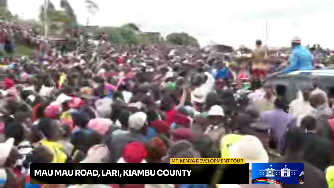 Mau Mau Road, Lari, Kiambu County.