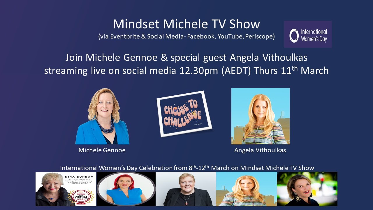 Mindset Michele TV Show Episode 9 Interview with Angela Vithoulkas