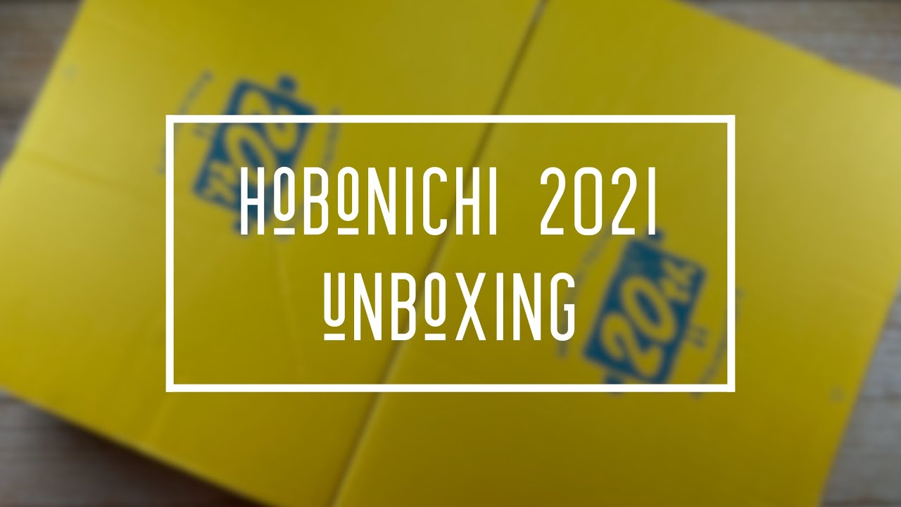 HOBONICHI UNBOXING 2021 - PART 2 * HOBONICHI COVERS, ACCESSORIES, & A6 ENGLISH PLANNER