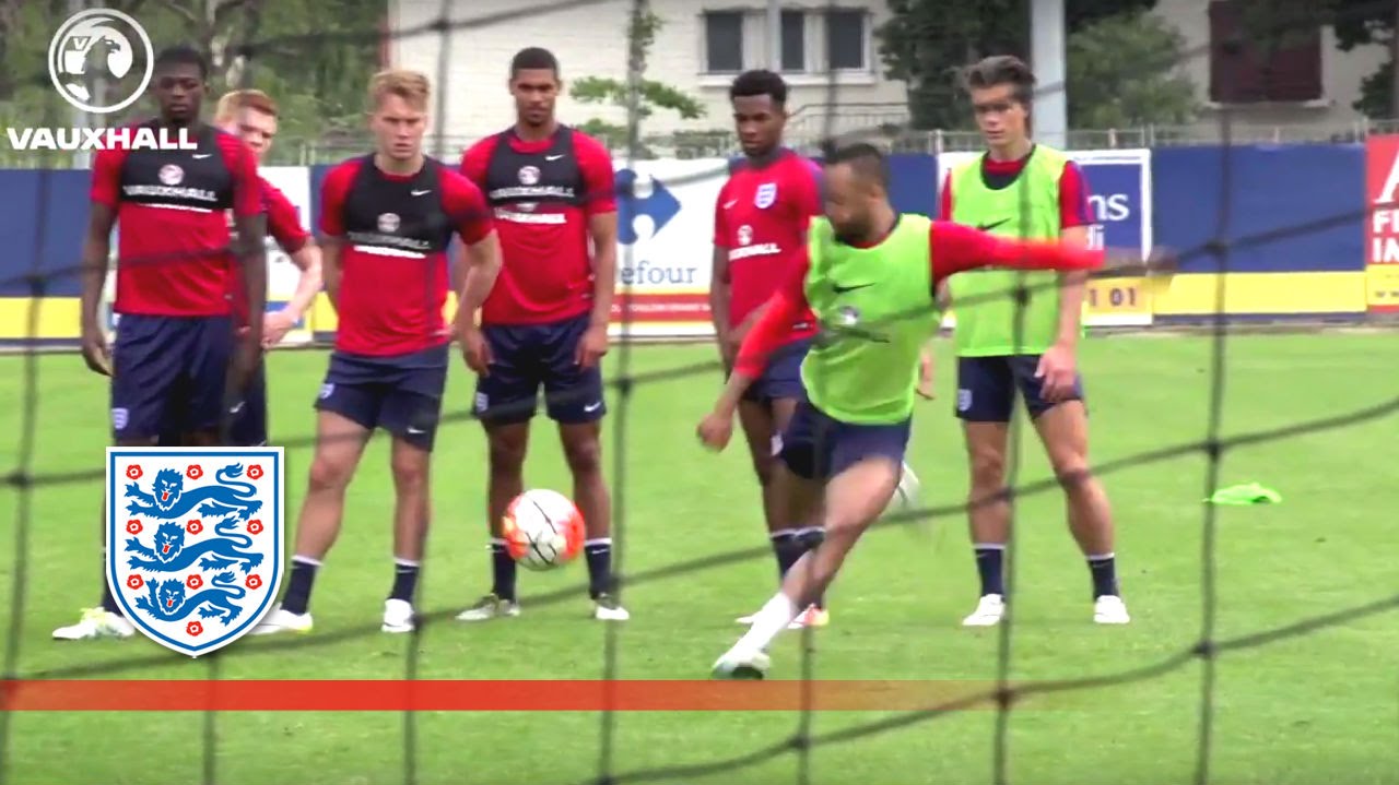 Behind the Goal - England U21 shooting session (2016 Toulon Tournament) | Inside Training