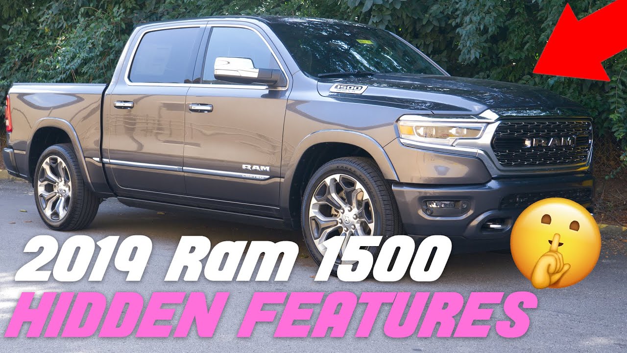 2019 Ram 1500 Limited - Top 5 Hidden Features!😱