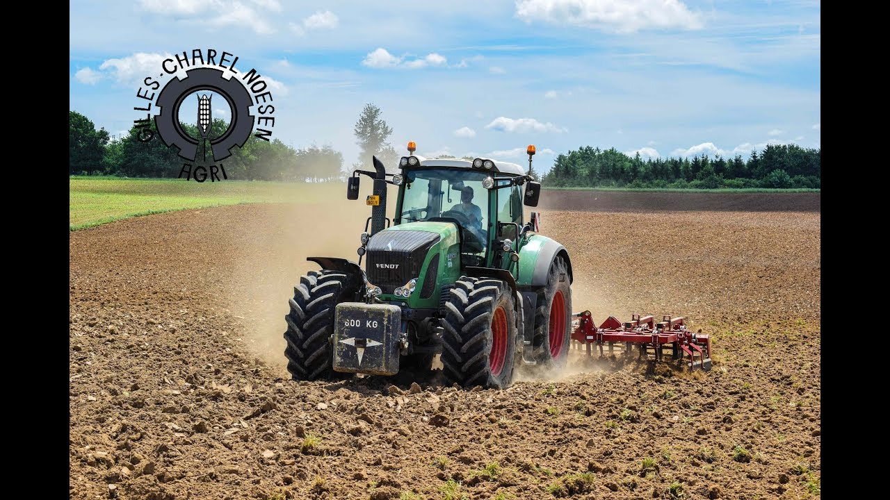 Préparation des terres à maïs 2017 | Fendt 922