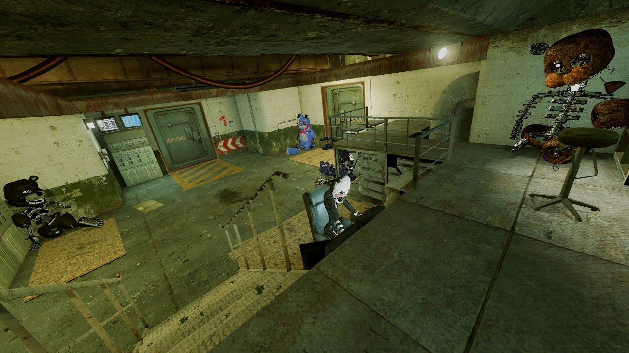 GMOD FnaF | FIGHT | THE NIGHTMARE'S