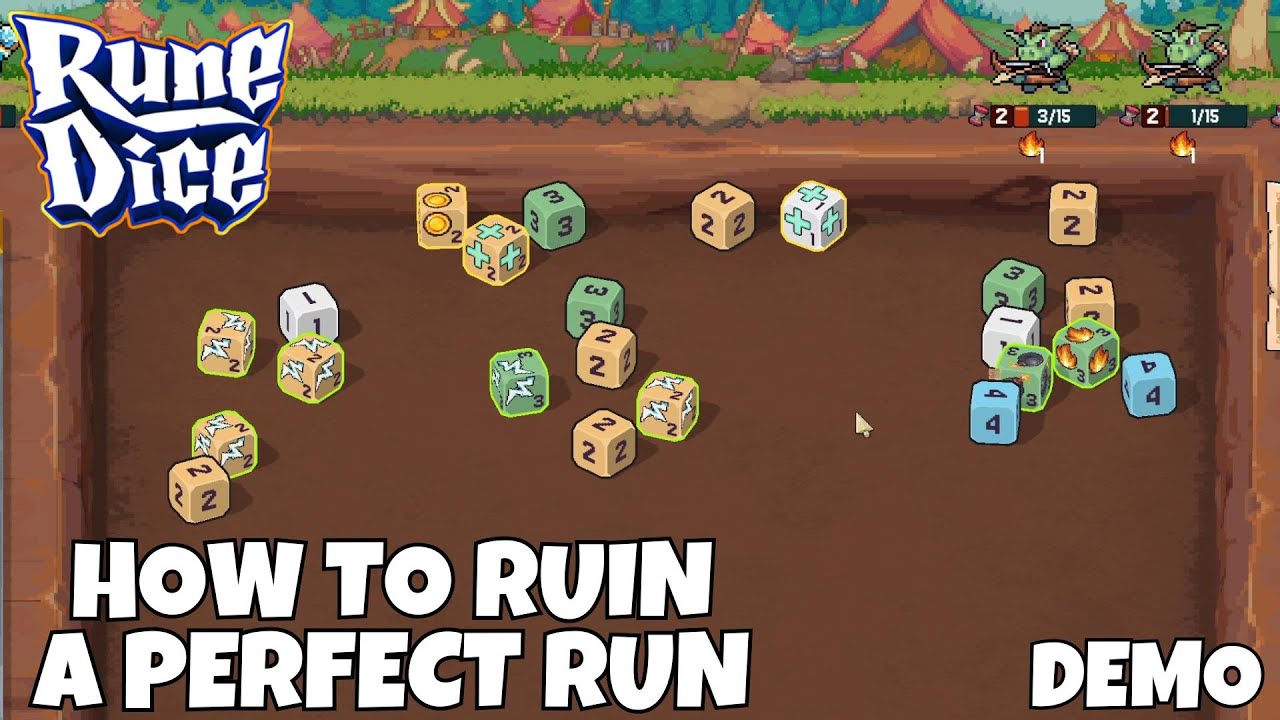 How To Ruin A Perfect Run | Rune Dice [Demo]