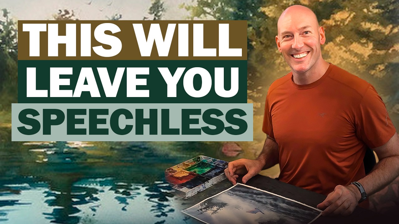 Learn Breathtaking Watercolor Technique of David R. Smith
