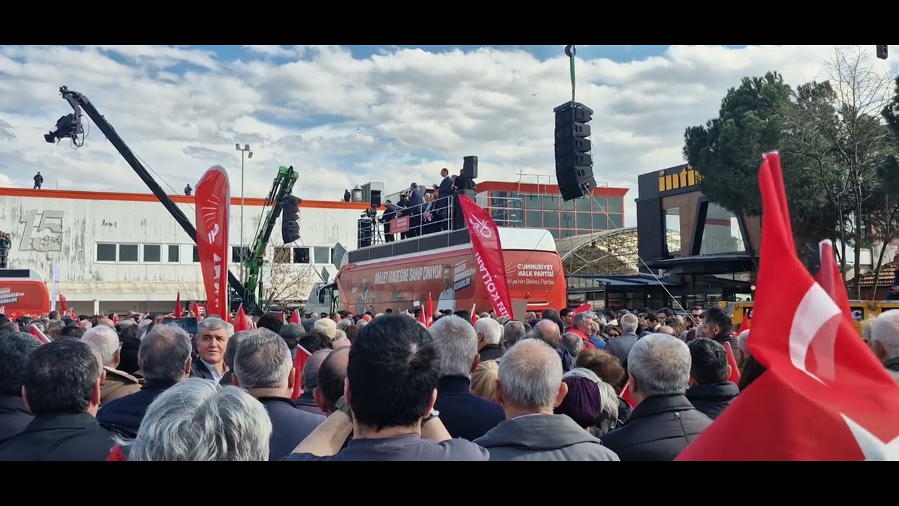 İmamoğlu mektubu Chp kocaeli mitingi il başkanı erdem Arcan 