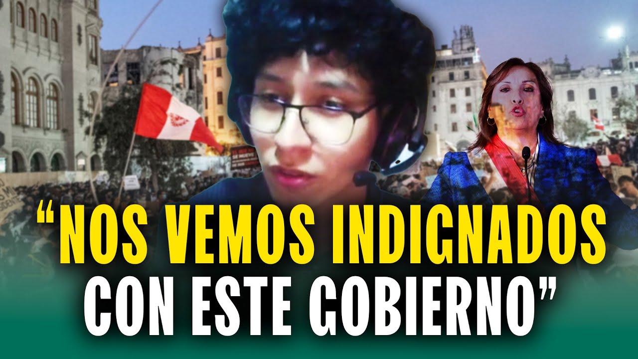 Generación Z se siente indignado con el gobierno de Boluarte: 