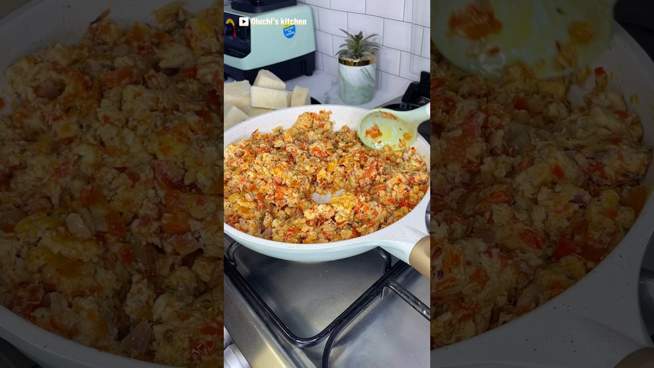 Соус из ямса и яиц @Oluchiskitchen #кулинарныйканал #еда #рецепт #кулинарныйканал #кулинария #люб...