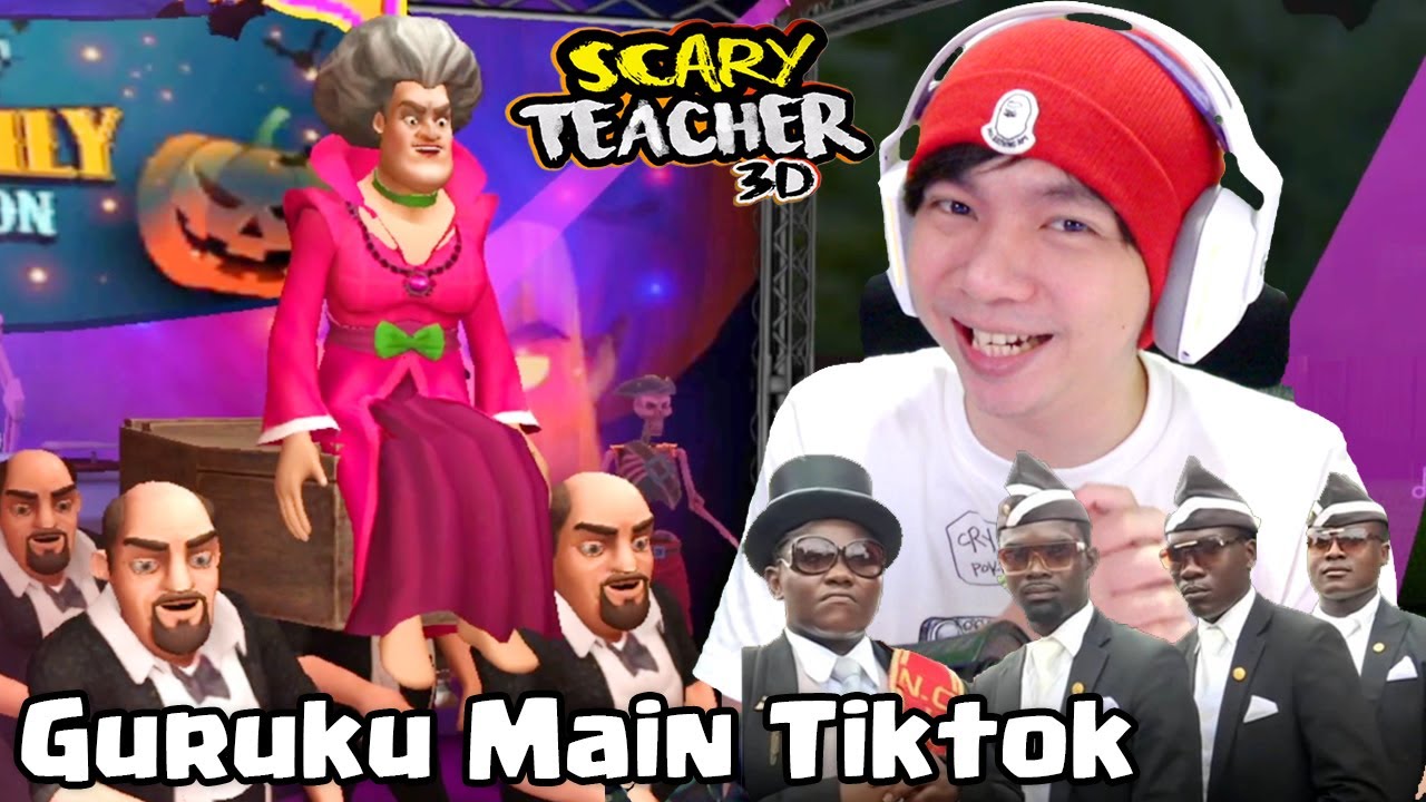 Guruku Joget Tiktok, WAW - Scary Teacher 3D Indonesia