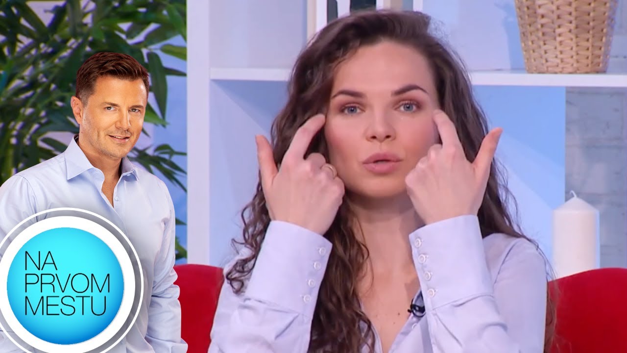 Joga lica: Kako se rešiti podočnjaka? | Jelena Jovanović | Na prvom mestu