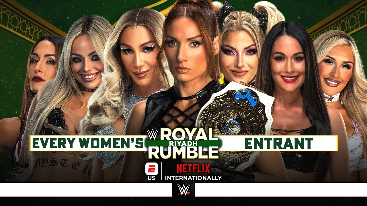 EVERY entrant in the 2026 Women's Royal Rumble Match