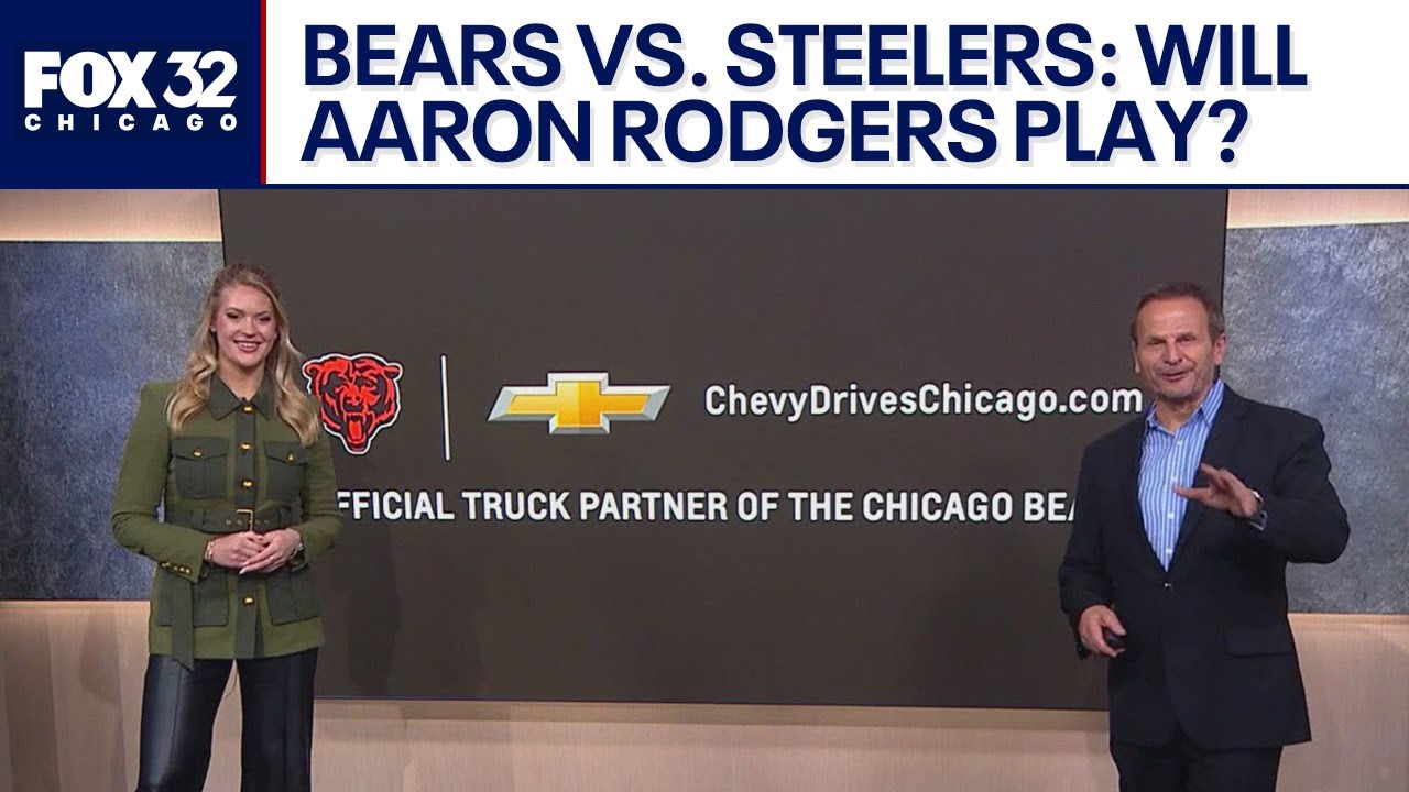 Bears take on Steelers Sunday &mdash; Will Aaron Rodgers play? | Chicago Sports Tonight