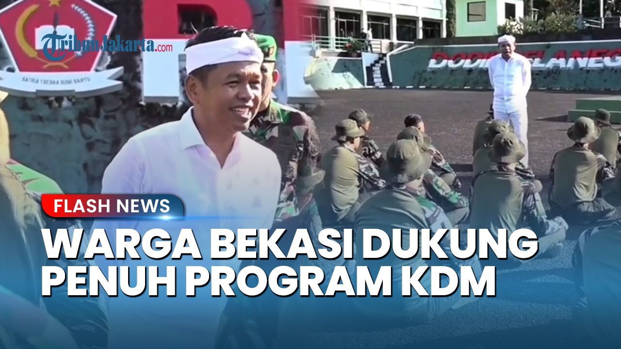 Program Dedi Mulyadi Tuai Respons Positif, Warga Bekasi Tak Sabar Kirim Pelajar ke Barak Militer