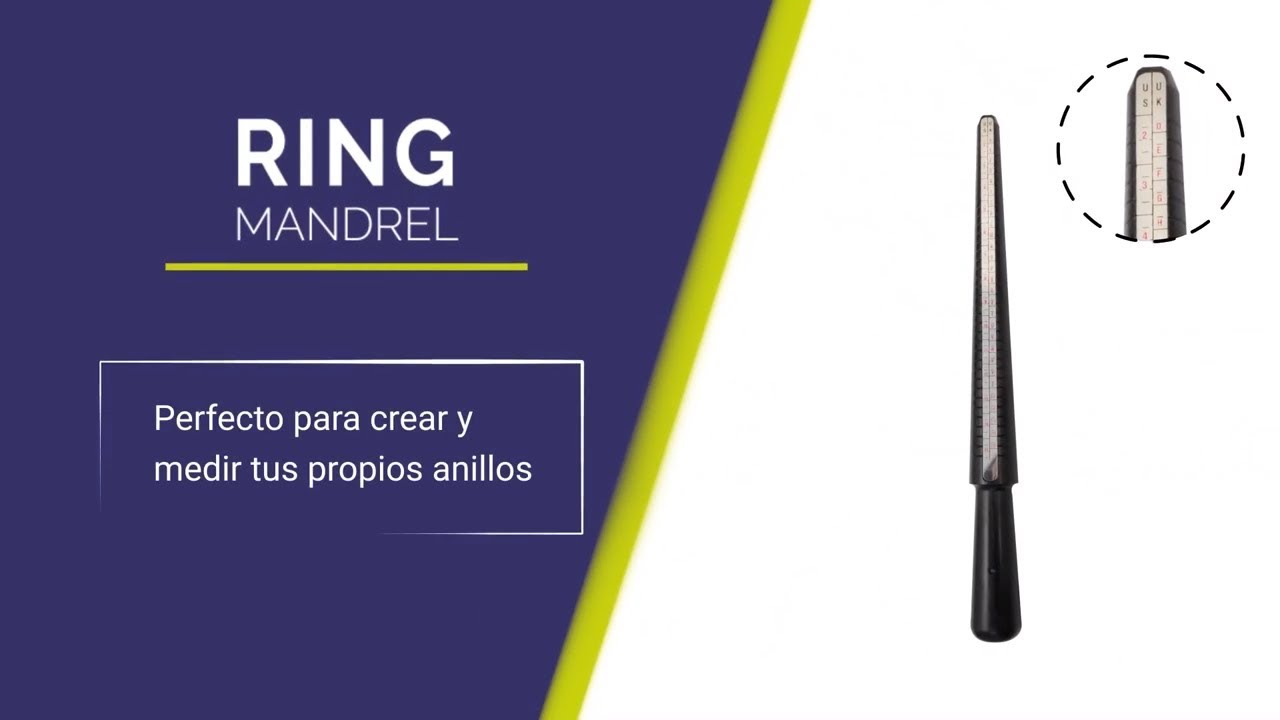 Anillero STONE 🔸 Ring Mandrel