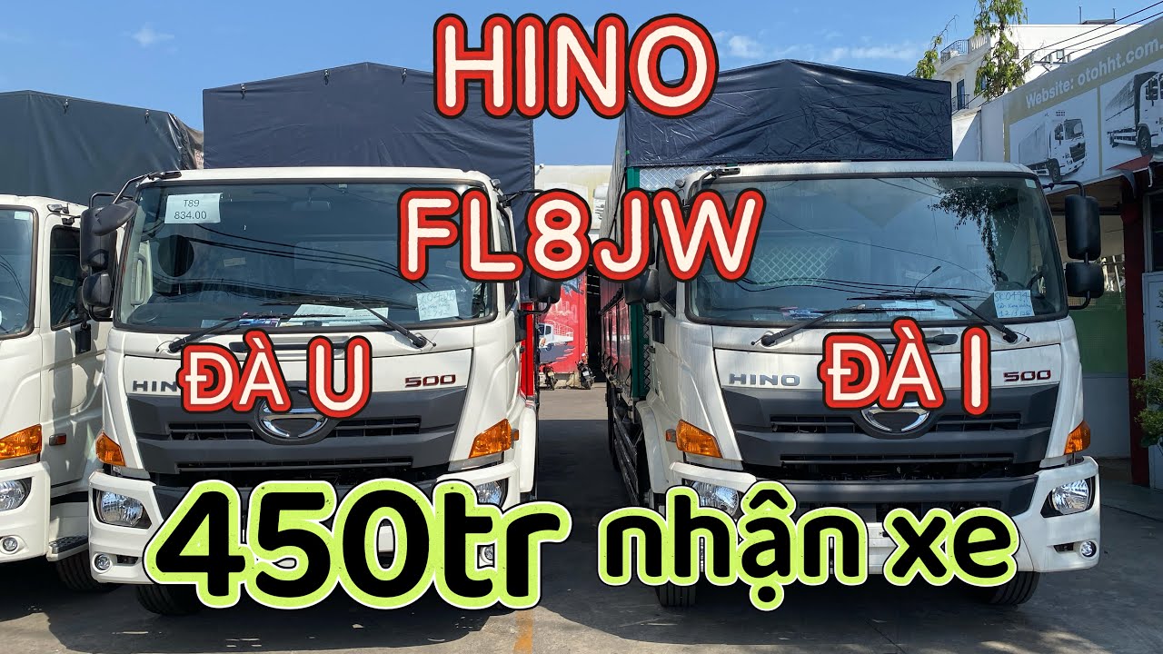So Sánh 2 Phiên Bản Hino FL Đà U Và Đà I| Review Hino 15 Tấn Đà U Và Đà I|