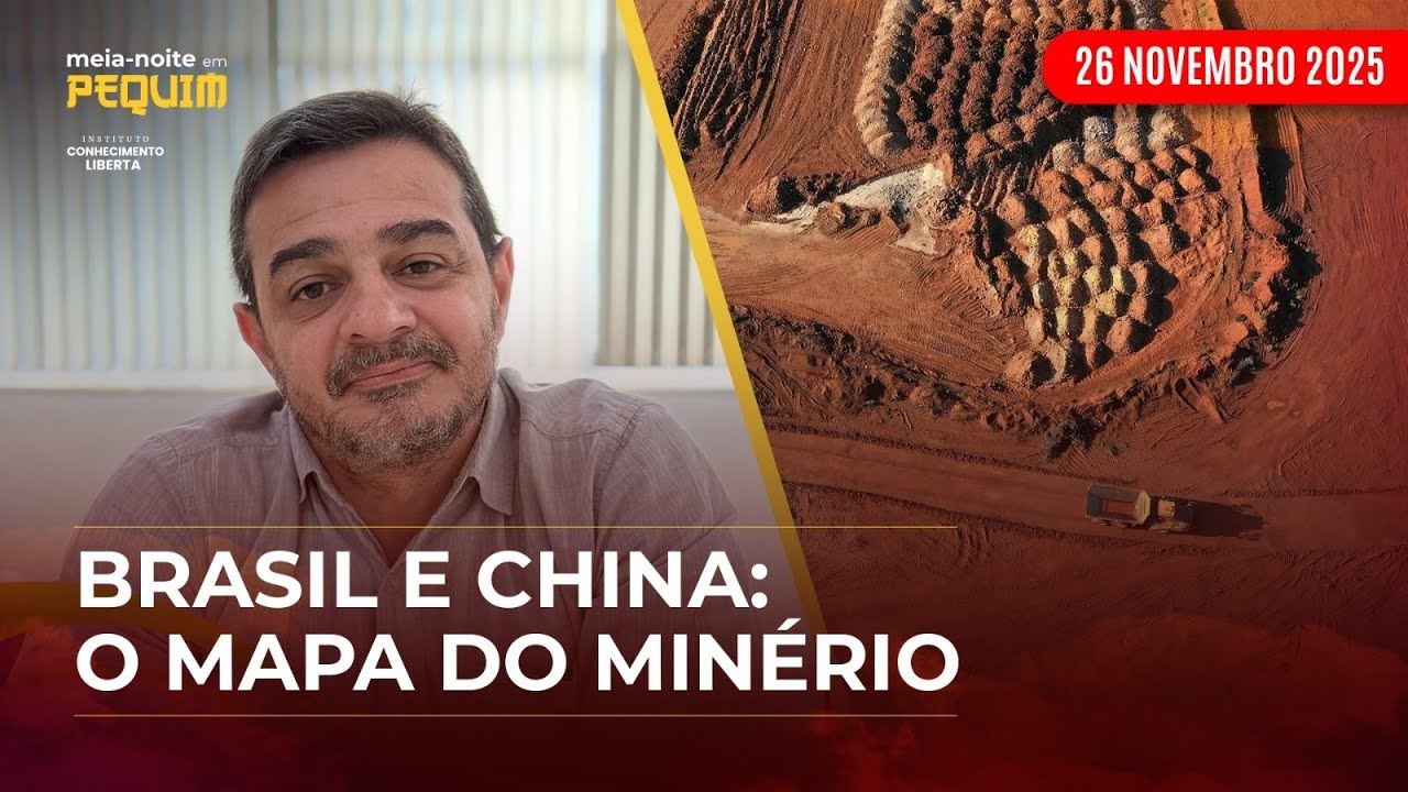 MEIA-NOITE EM PEQUIM - 26/11/25 - A GEOPOLÍTICA DAS TERRAS RARAS E O DESESPERO DE TRUMP