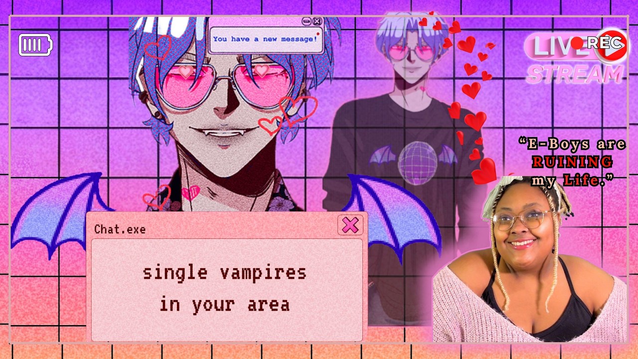 LIVE: What Do you Mean My Type is VAMPIRES?! | Single Vampires in Your Area | Visual Novel