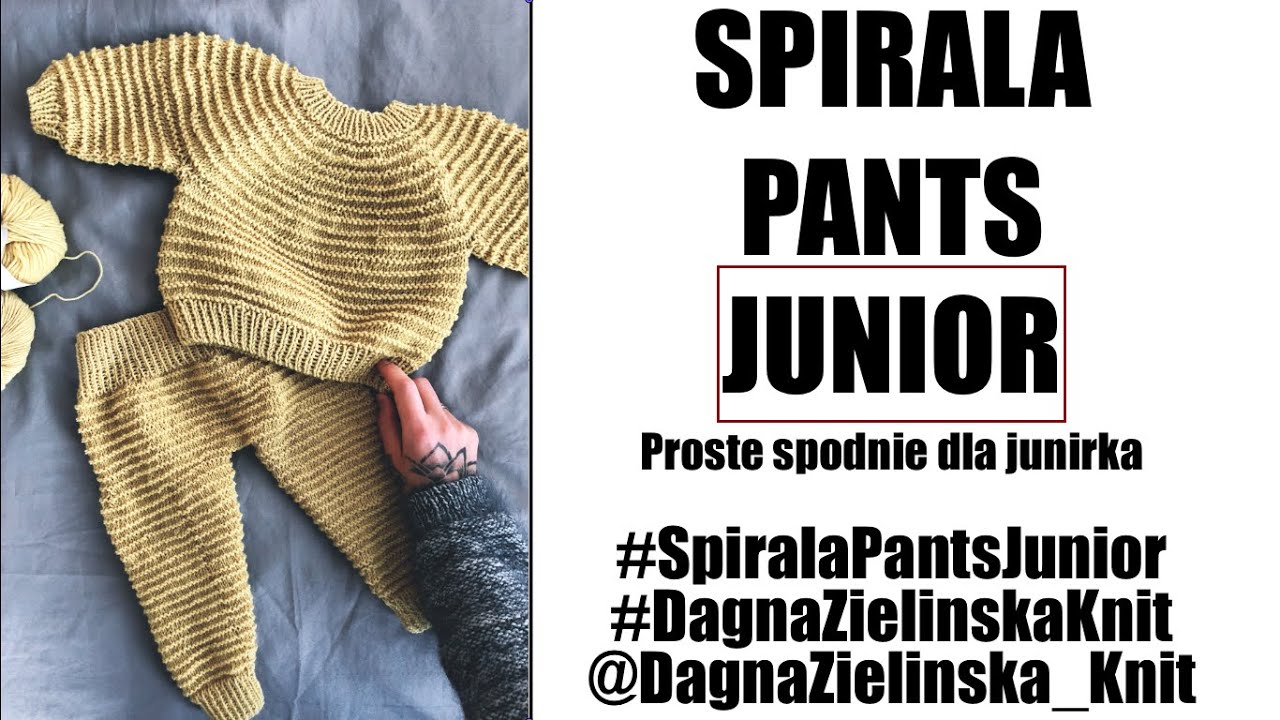 Spirala Pants Junior. Spodnie dla Juniorka