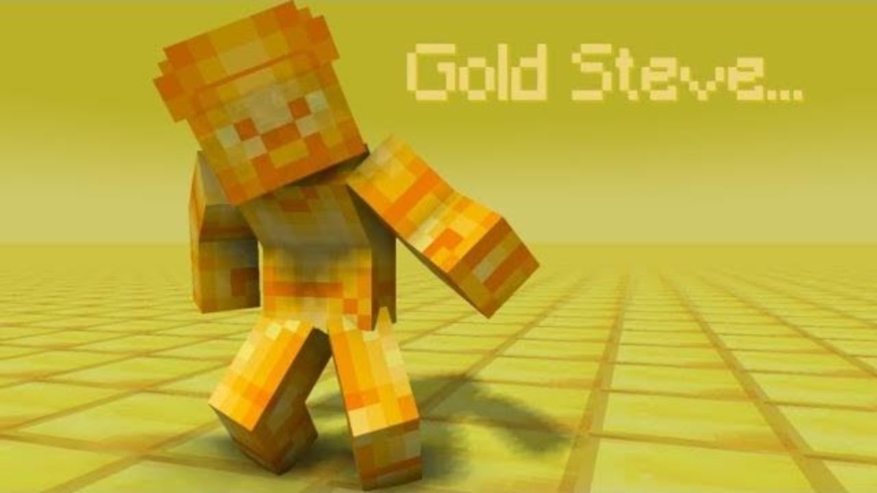 The Story Of Gold Steve - Minecraft