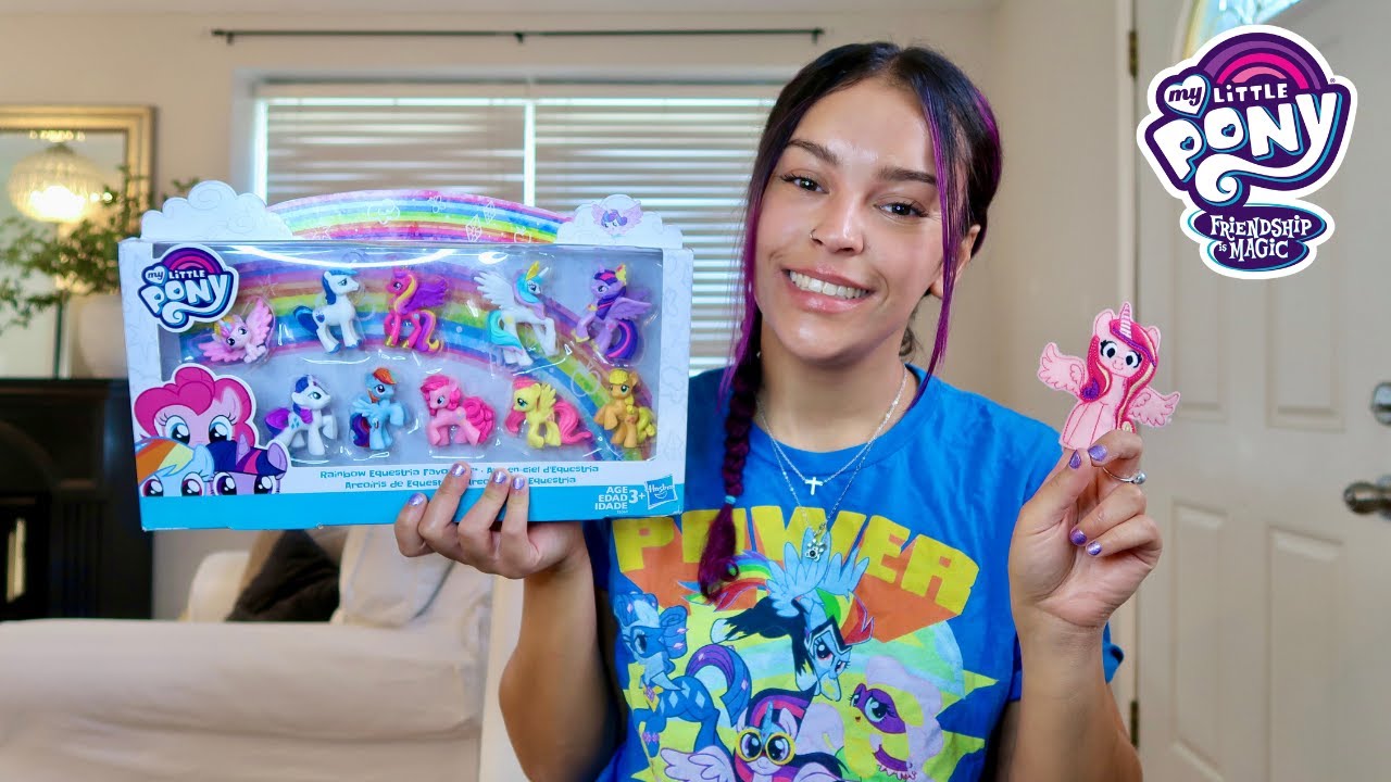 UNBOXING MY LITTLE PONY RAINBOW EQUESTRIA FAVORITES SET (Look at my whole collection!)