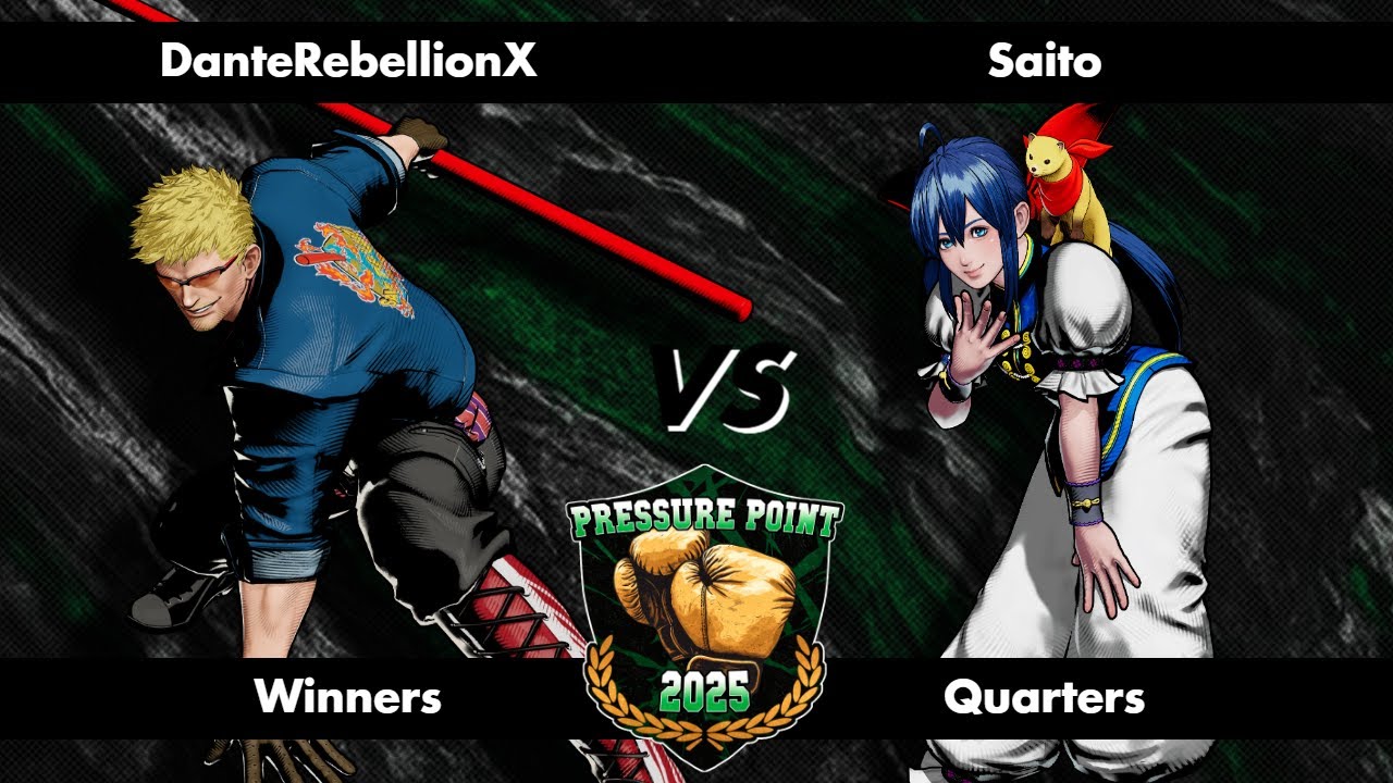DanteRebellionX (Billy) vs Saito (Hataru) - Pressure Point 2025 - FF:COTW - Winners Quarters