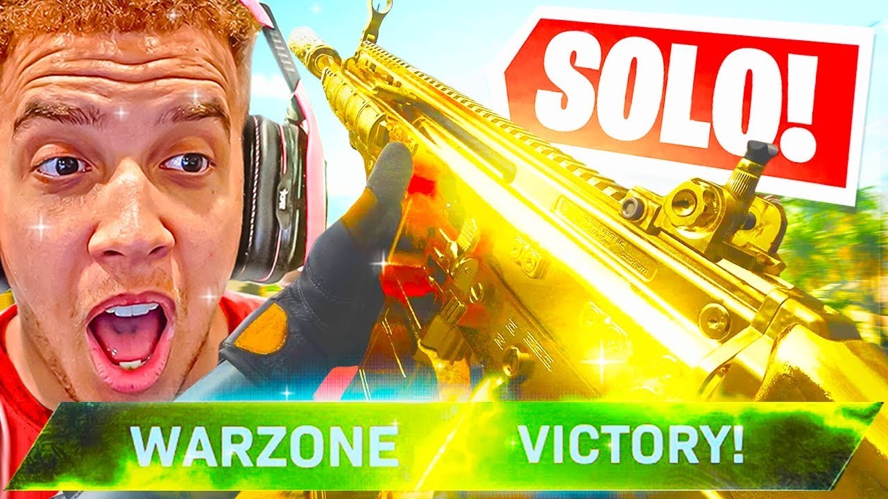 MY FIRST SOLO WIN IN WARZONE 2