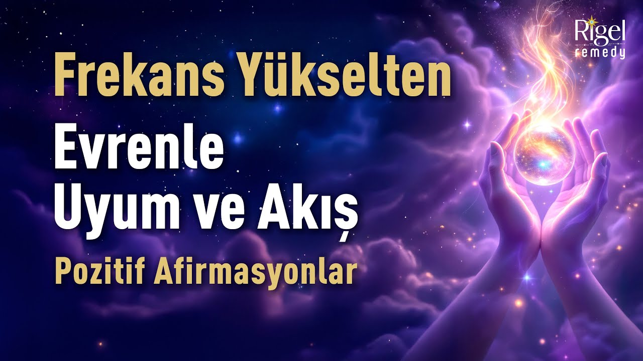 Frekans Yükselten · Evrenle Uyum ve Akış Afirmasyonları | Rigel Remedy