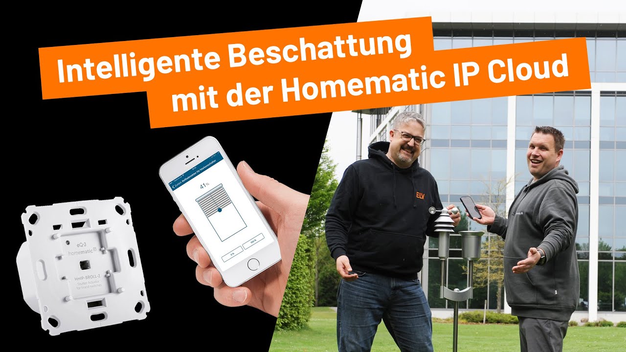 ELV Online-Fachseminar – intelligente Beschattung mit der Homematic IP Cloudlösung via Access Point