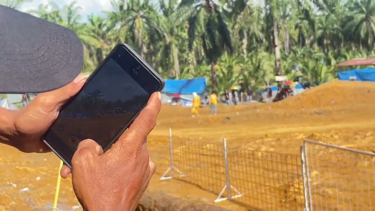 PERTARUNGAN ATAR DAN HABIB DI KELAS CAMPURAN OPEN DI SIRKUIT PERMANEN LUBIS BROTHER MX TEAM 2025