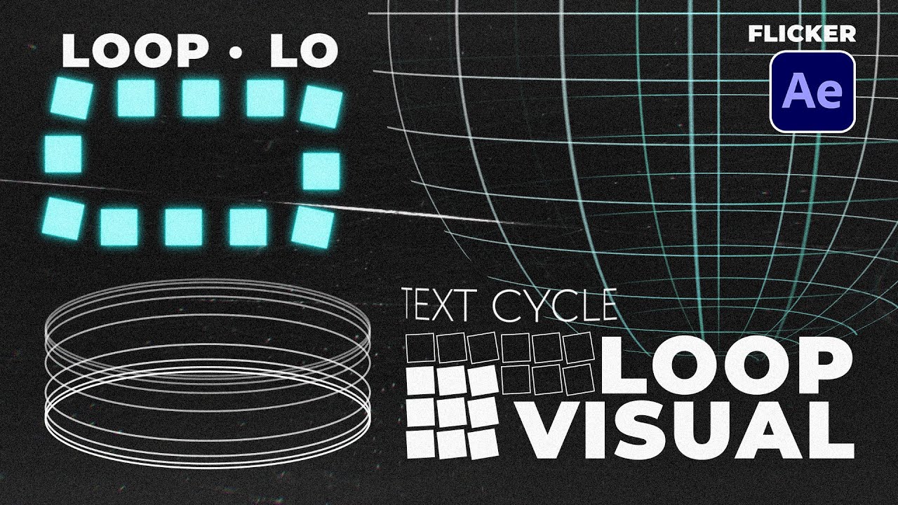 5 анимаций цикла визуального дизайна в After Effects
