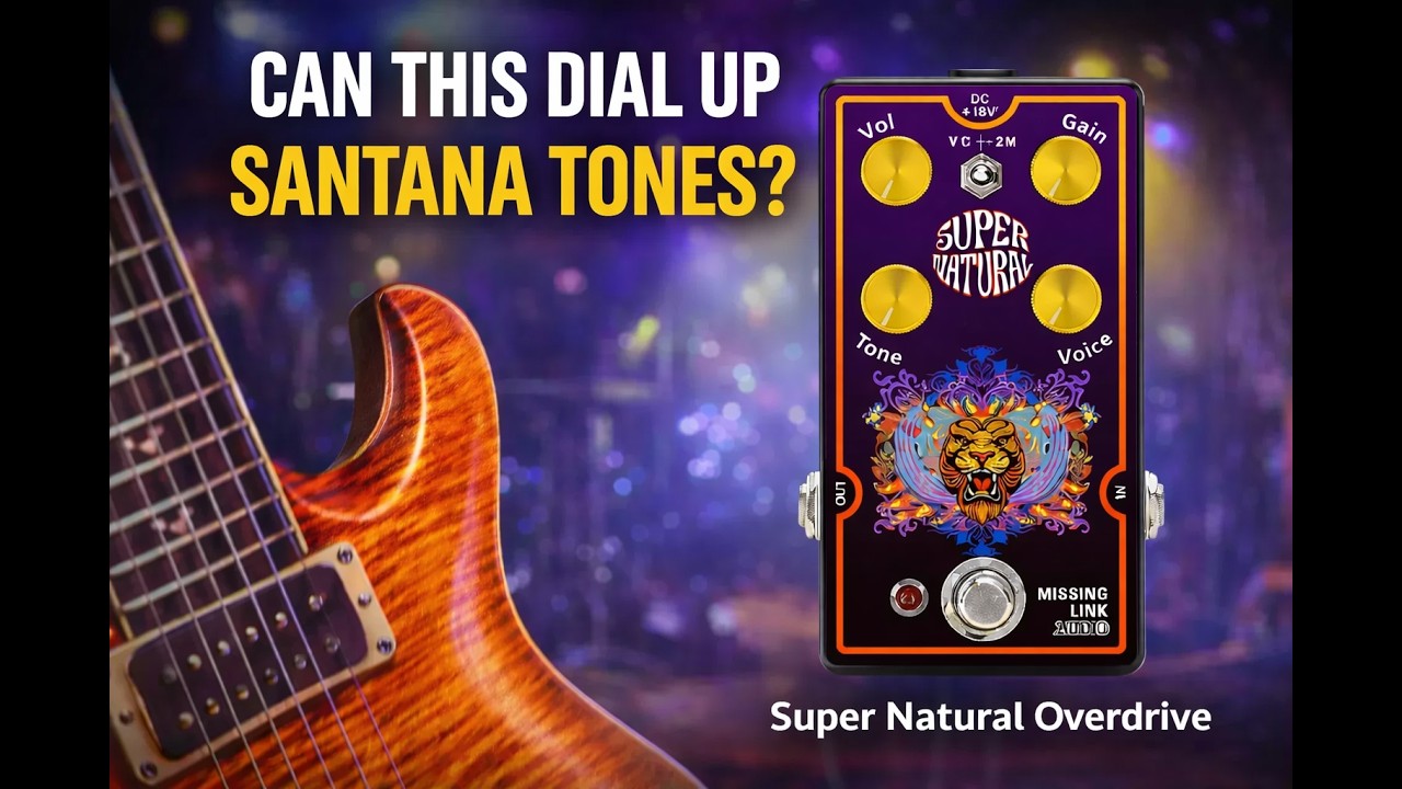 Santana Tones With the Super Natural Overdrive