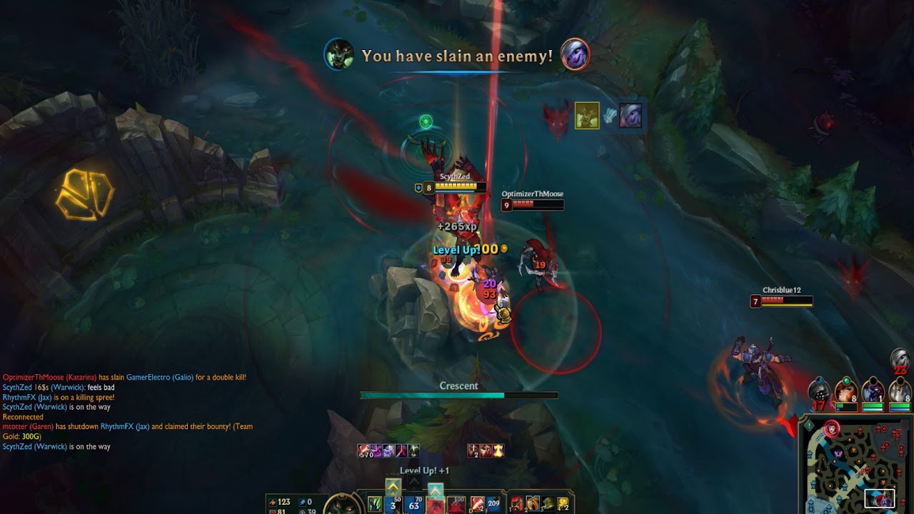 WarWick Quad Gank