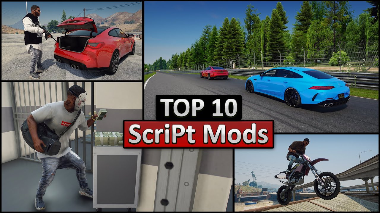 TOP 10 Script MODS for GTA 5 (2025) | Best scripts mods GTA V - part 1