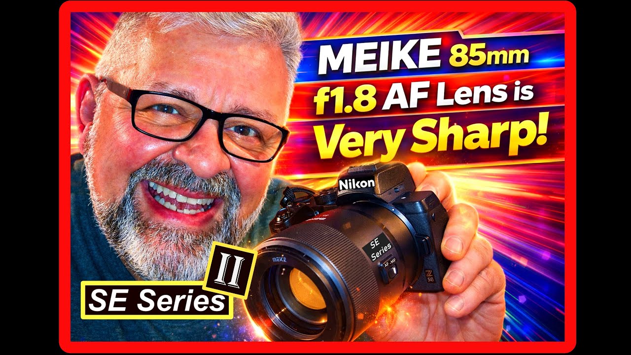 MEIKE AF 85mm f1.8 Full Frame Prime SE II Lens Review Sharp Nikon Z50 Camera Photography Class 609