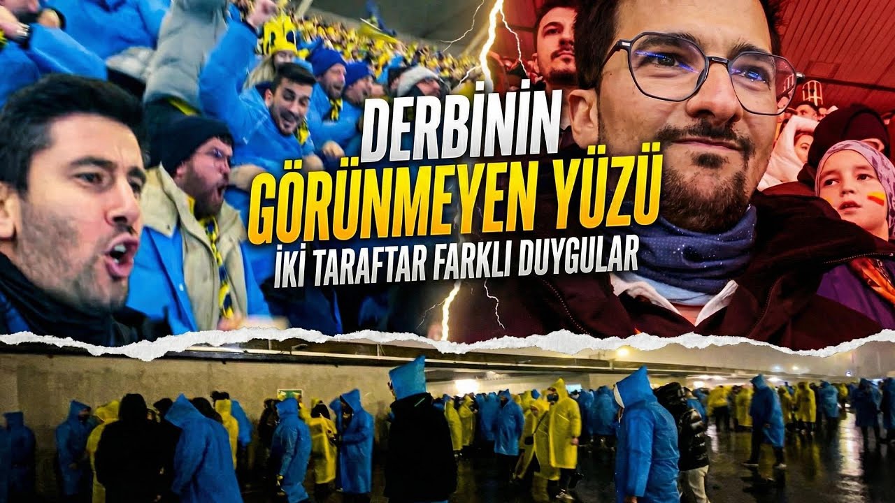 TELEVİZYONDA GÖSTERİLMEYENLER! 🎥 İki Taraftar, İki Farklı Duygu! (Süper Kupa Finali 🏆)