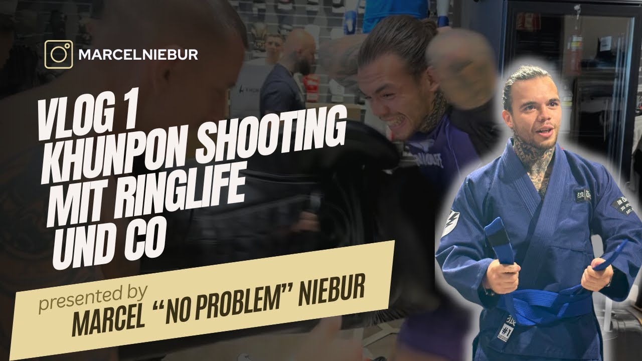 Vlog1 - Khunpon Werbeshooting mit  Edmon Ringlife, Marc und Fred im Khunpon-Store in Köln