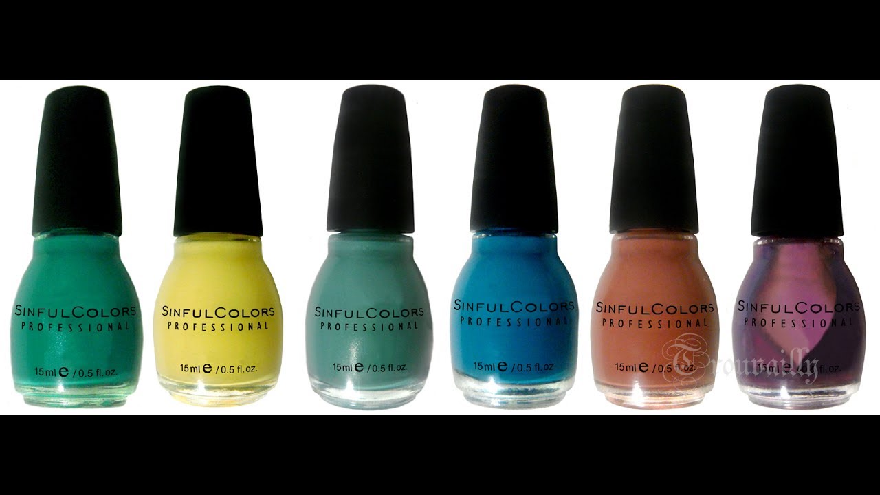 Full nail polish collection 2017