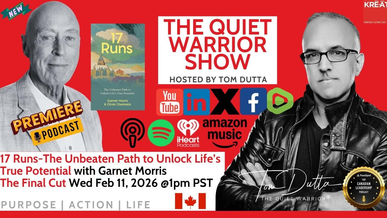 EP#279 Final Cut: 17 Runs: The Unbeaten Path to Unlock Life’s True Potential | Garnet Morris