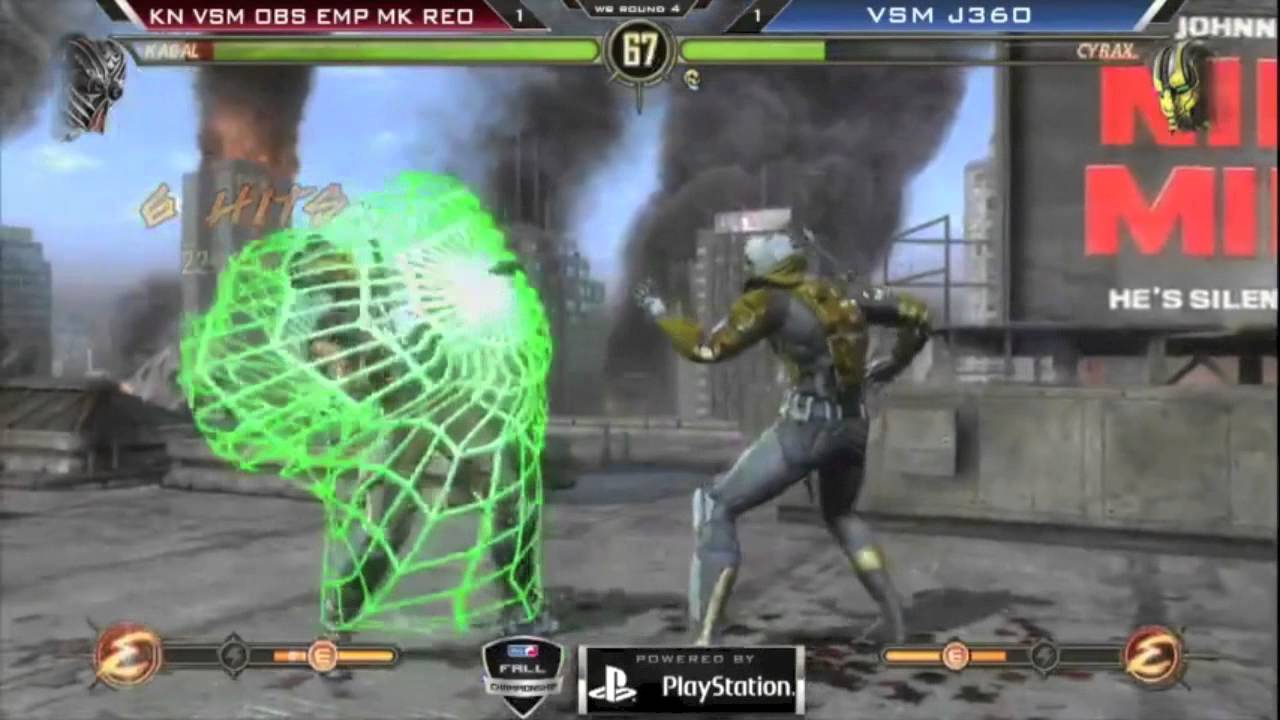 VSM J360 vs KN VSM OBS EMP Reo - MLG Dallas 2012 Mortal Kombat 9