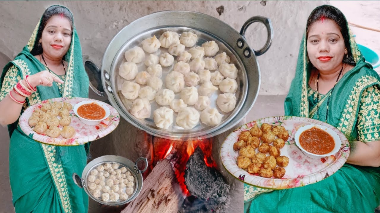 2 जबरदस्त मोमोस घर मे बनाओ 😊|momos recipe/bajar jaise momos ghar pr/cg vlogger mamta/Indian recipe.