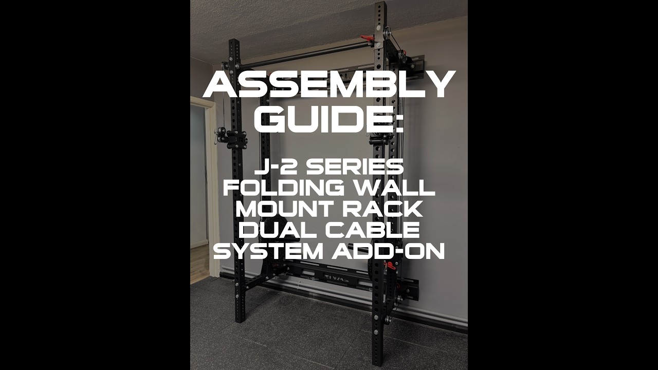 Rival J-2 Series Folding Wall Mount Rack Dual Cable System Add-On Assembly Walkthrough