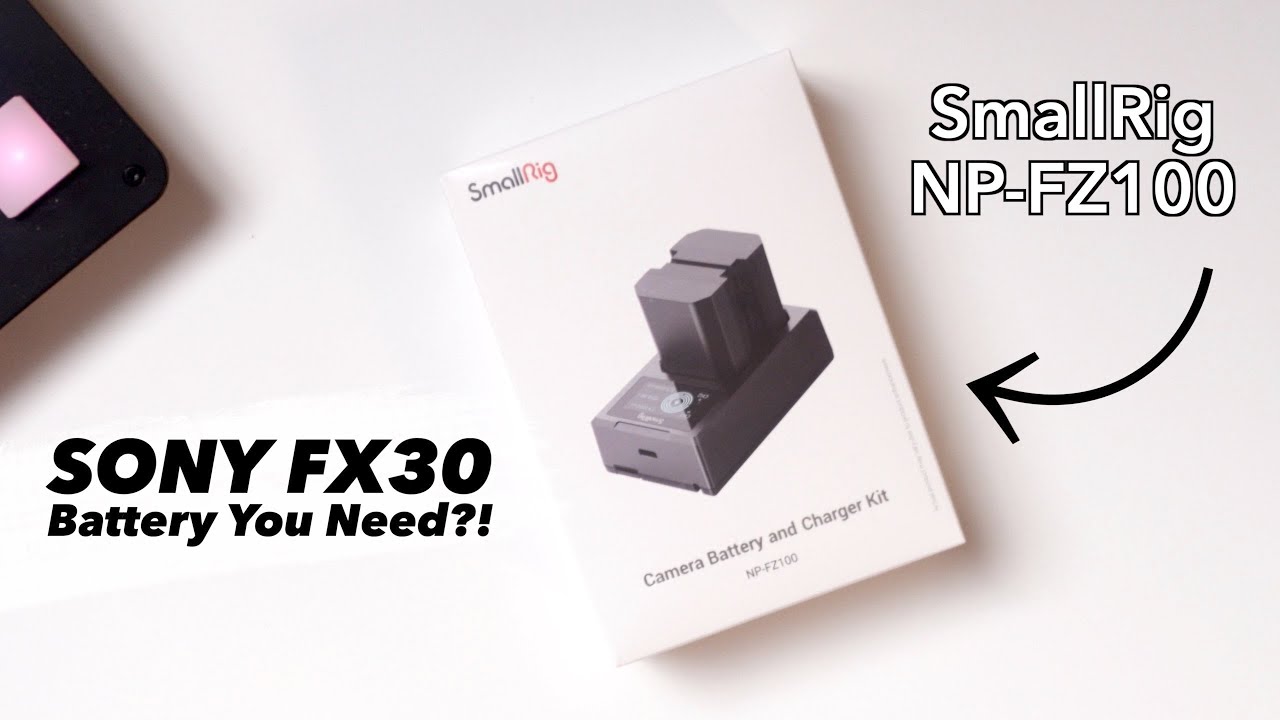 The ONLY FX30 Third-Party Battery You Need?! | SmallRig NP-FZ100 + Battery Life Test And Comparison