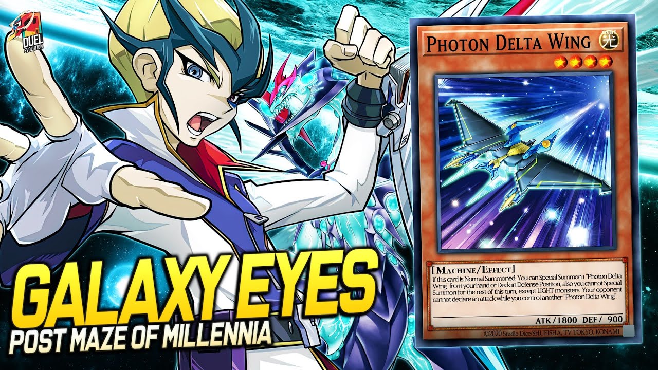 Deck Galaxy-Eyes Post Maze of Millennia | EDOPRO | Replays 🎮 + Decklist ✔️