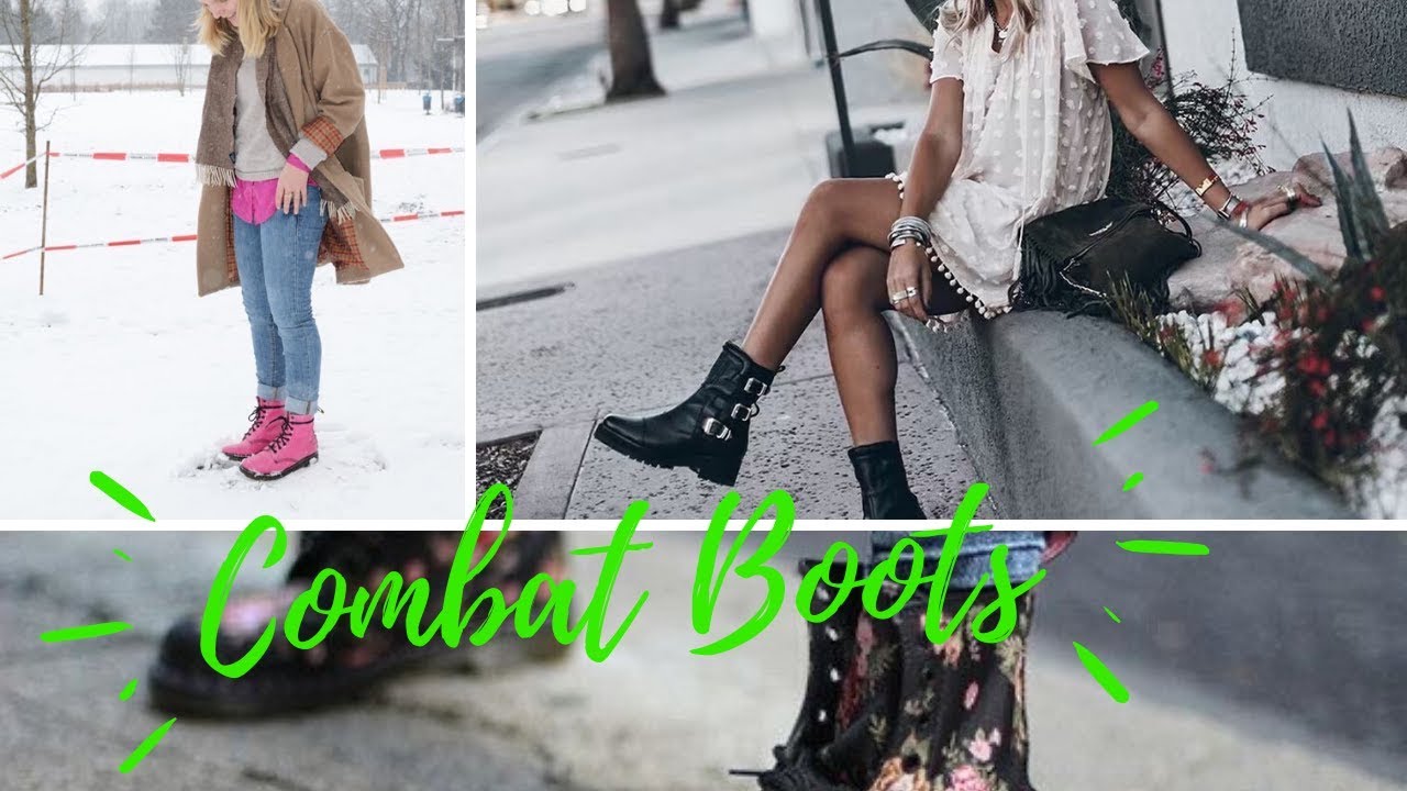 💎 OUTFITS PARA COMBINAR TUS COMBAT BOOTS 💯