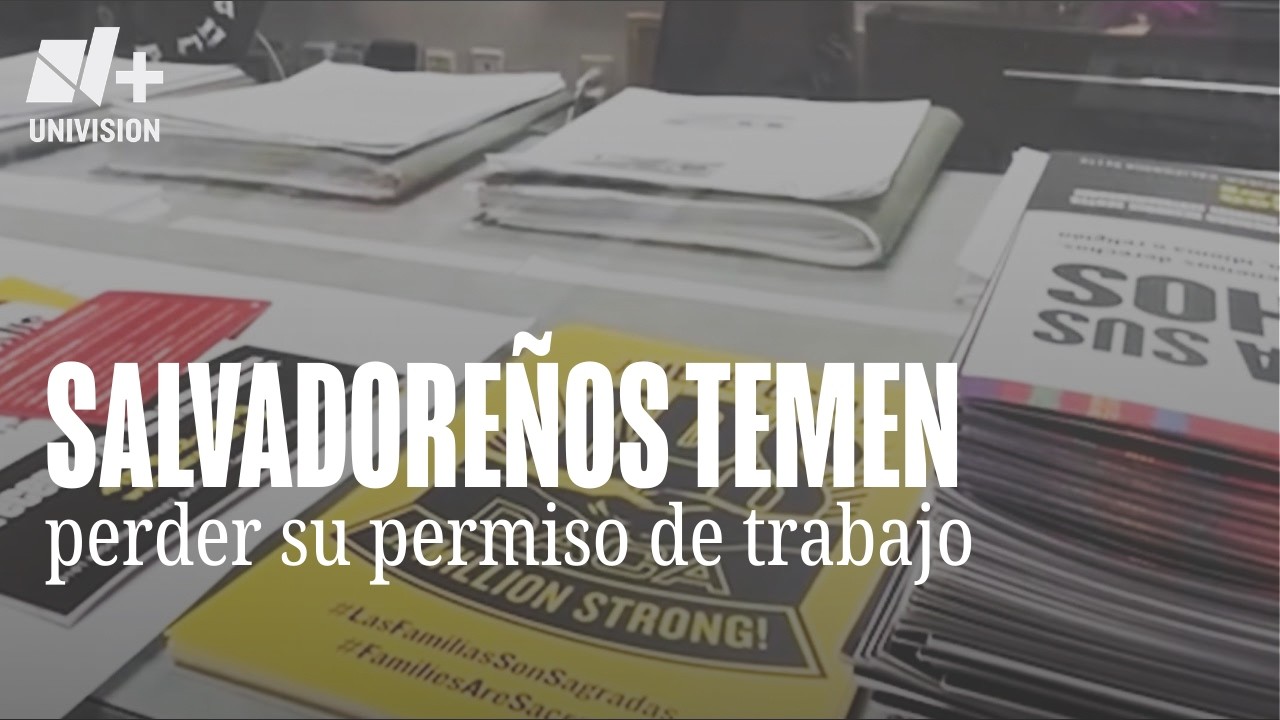 Miles de salvadoreños en riesgo de perder su permiso de trabajo por vencimiento del TPS