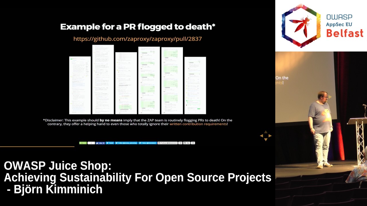 AppSec EU 2017 OWASP Juice Shop by Björn Kimminich