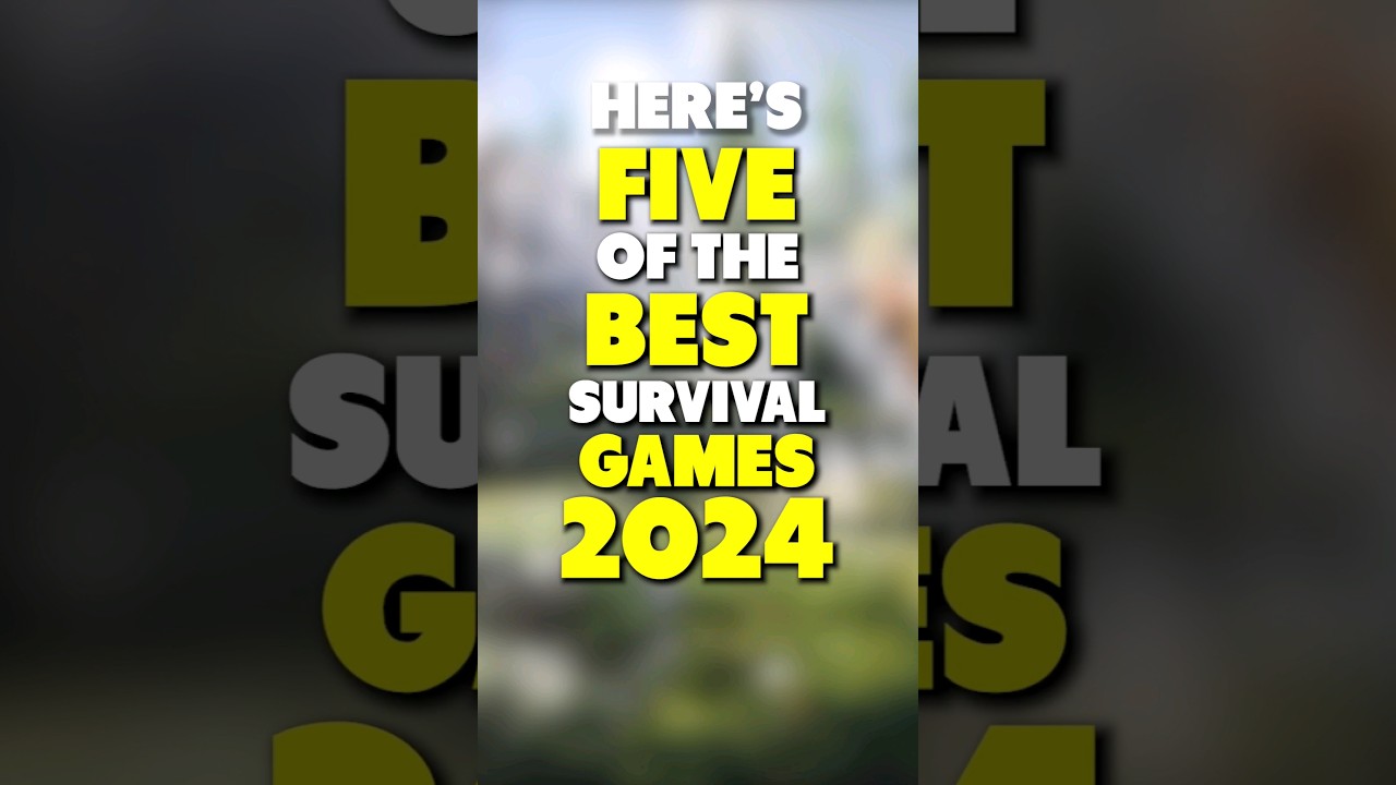 5 NEW SURVIVAL GAMES 2024 ✅️